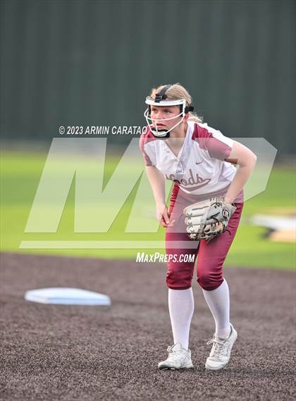 Thumbnail 2 in Spring vs. Cypress Woods (UIL Softball 6A Region 2 Area) photogallery.
