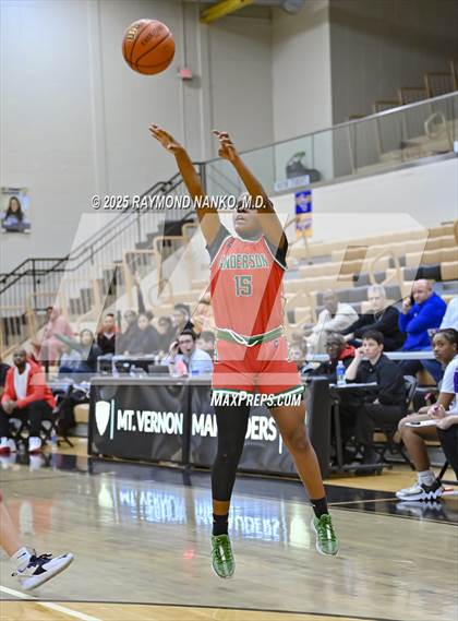 Thumbnail 3 in Anderson vs. Muncie Central (IHSAA 4A Section 10 First Round)  photogallery.