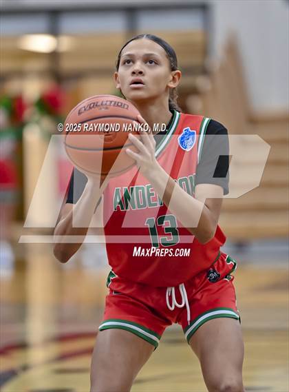 Thumbnail 2 in Anderson vs. Muncie Central (IHSAA 4A Section 10 First Round)  photogallery.