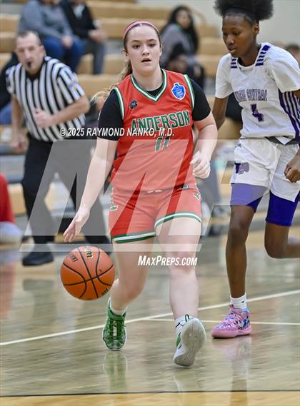 Thumbnail 2 in Anderson vs. Muncie Central (IHSAA 4A Section 10 First Round)  photogallery.