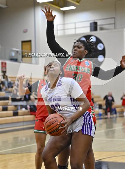 Thumbnail 2 in Anderson vs. Muncie Central (IHSAA 4A Section 10 First Round)  photogallery.