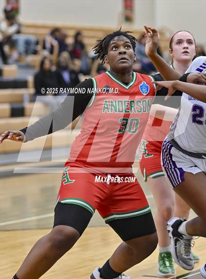 Thumbnail 3 in Anderson vs. Muncie Central (IHSAA 4A Section 10 First Round)  photogallery.