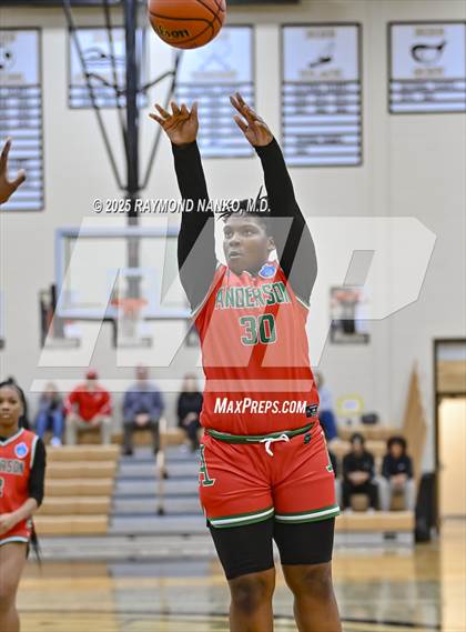 Thumbnail 2 in Anderson vs. Muncie Central (IHSAA 4A Section 10 First Round)  photogallery.