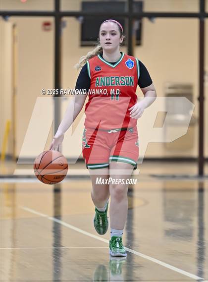 Thumbnail 3 in Anderson vs. Muncie Central (IHSAA 4A Section 10 First Round)  photogallery.