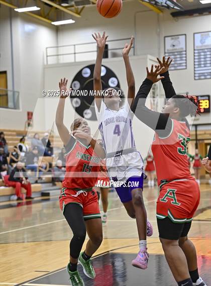 Thumbnail 3 in Anderson vs. Muncie Central (IHSAA 4A Section 10 First Round)  photogallery.
