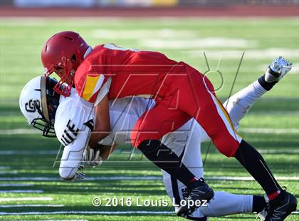 Thumbnail 3 in JV: Cathedral Catholic vs. Central Catholic photogallery.