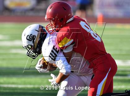Thumbnail 2 in JV: Cathedral Catholic vs. Central Catholic photogallery.