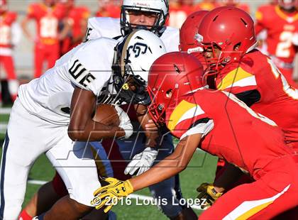 Thumbnail 2 in JV: Cathedral Catholic vs. Central Catholic photogallery.
