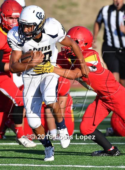 Thumbnail 2 in JV: Cathedral Catholic vs. Central Catholic photogallery.