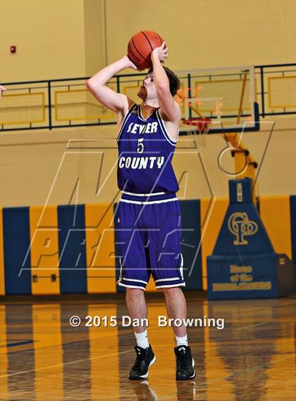 Thumbnail 2 in Sevier County vs Clay County  (Smoky Mountain Classic Christmas Tournament) photogallery.