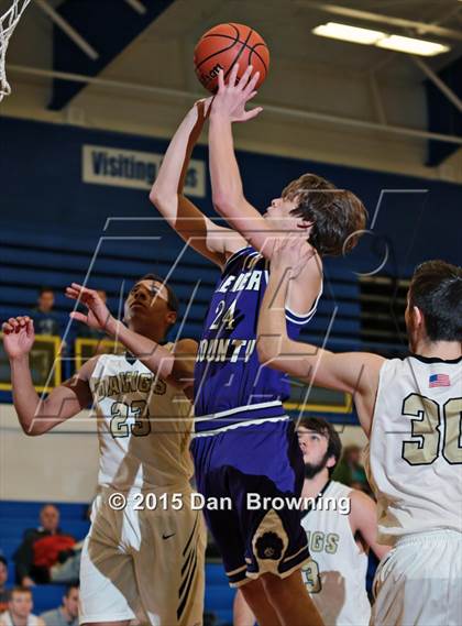 Thumbnail 2 in Sevier County vs Clay County  (Smoky Mountain Classic Christmas Tournament) photogallery.
