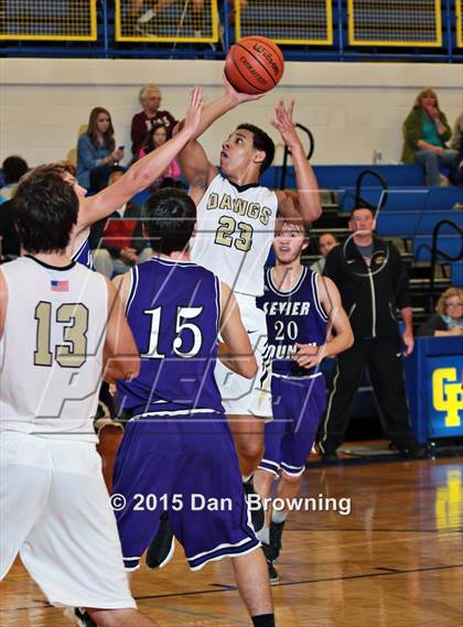 Thumbnail 1 in Sevier County vs Clay County  (Smoky Mountain Classic Christmas Tournament) photogallery.