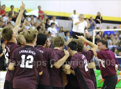 Thumbnail 3 in Laguna Beach vs. Parker (CIF SoCal D3 Final) photogallery.