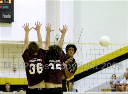 Thumbnail 3 in Laguna Beach vs. Parker (CIF SoCal D3 Final) photogallery.
