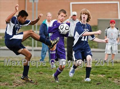 Thumbnail 2 in Cathedral vs. Mount Everett Regional (Kick It For Kidneys Tournament) photogallery.