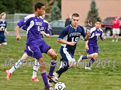 Thumbnail 3 in Cathedral vs. Mount Everett Regional (Kick It For Kidneys Tournament) photogallery.
