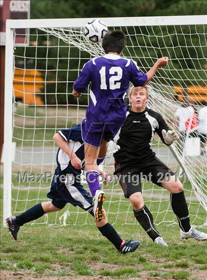 Thumbnail 1 in Cathedral vs. Mount Everett Regional (Kick It For Kidneys Tournament) photogallery.