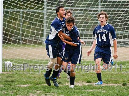 Thumbnail 3 in Cathedral vs. Mount Everett Regional (Kick It For Kidneys Tournament) photogallery.