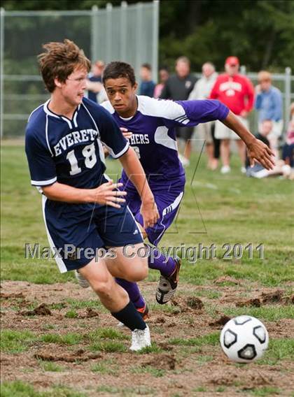 Thumbnail 2 in Cathedral vs. Mount Everett Regional (Kick It For Kidneys Tournament) photogallery.
