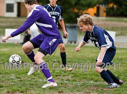 Thumbnail 1 in Cathedral vs. Mount Everett Regional (Kick It For Kidneys Tournament) photogallery.