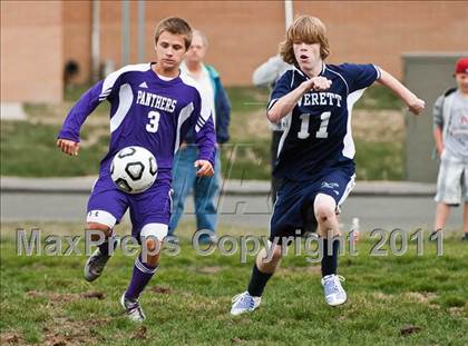 Thumbnail 1 in Cathedral vs. Mount Everett Regional (Kick It For Kidneys Tournament) photogallery.