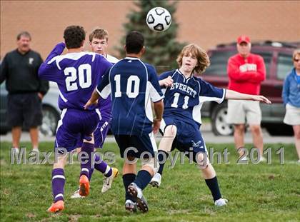 Thumbnail 3 in Cathedral vs. Mount Everett Regional (Kick It For Kidneys Tournament) photogallery.
