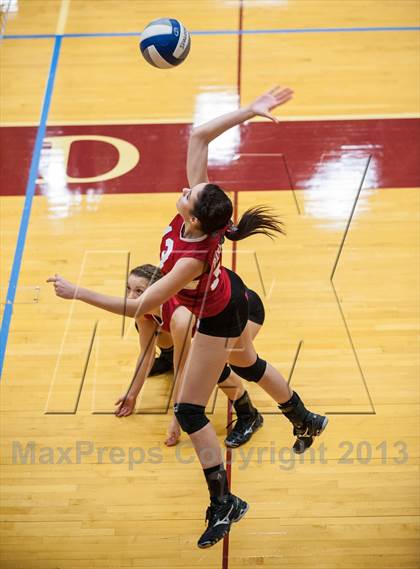 Thumbnail 2 in Barnstable vs Newton North (2013 Volleyhall Classic Semifinal 1) photogallery.