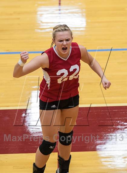 Thumbnail 1 in Barnstable vs Newton North (2013 Volleyhall Classic Semifinal 1) photogallery.
