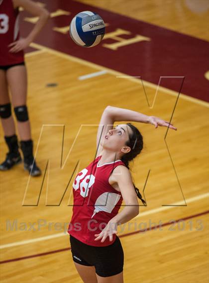 Thumbnail 1 in Barnstable vs Newton North (2013 Volleyhall Classic Semifinal 1) photogallery.