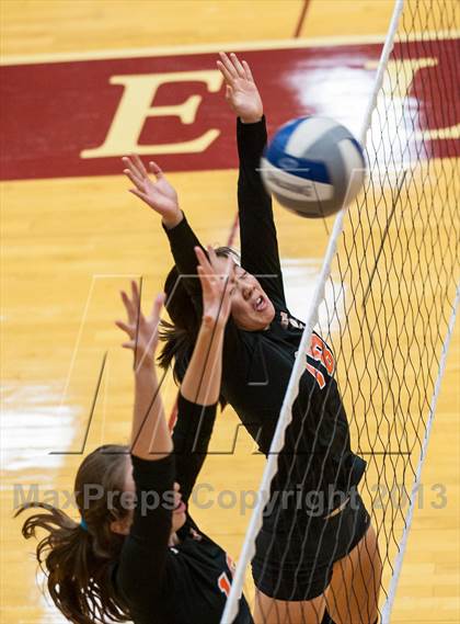 Thumbnail 3 in Barnstable vs Newton North (2013 Volleyhall Classic Semifinal 1) photogallery.