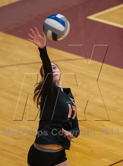 Thumbnail 3 in Barnstable vs Newton North (2013 Volleyhall Classic Semifinal 1) photogallery.