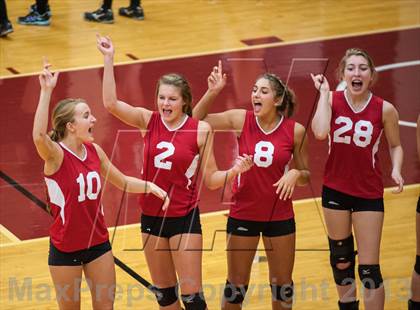 Thumbnail 3 in Barnstable vs Newton North (2013 Volleyhall Classic Semifinal 1) photogallery.