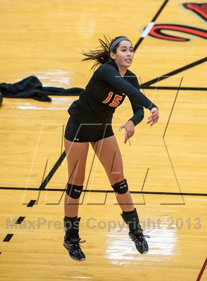 Thumbnail 2 in Barnstable vs Newton North (2013 Volleyhall Classic Semifinal 1) photogallery.