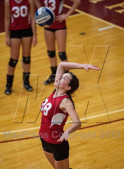 Thumbnail 1 in Barnstable vs Newton North (2013 Volleyhall Classic Semifinal 1) photogallery.