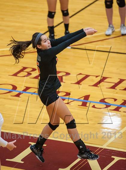 Thumbnail 1 in Barnstable vs Newton North (2013 Volleyhall Classic Semifinal 1) photogallery.