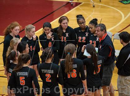 Thumbnail 2 in Barnstable vs Newton North (2013 Volleyhall Classic Semifinal 1) photogallery.