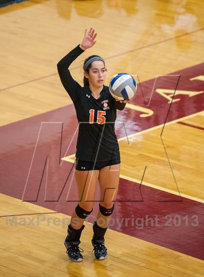 Thumbnail 3 in Barnstable vs Newton North (2013 Volleyhall Classic Semifinal 1) photogallery.