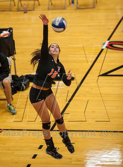 Thumbnail 3 in Barnstable vs Newton North (2013 Volleyhall Classic Semifinal 1) photogallery.