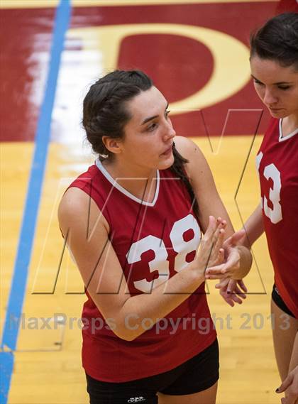 Thumbnail 2 in Barnstable vs Newton North (2013 Volleyhall Classic Semifinal 1) photogallery.