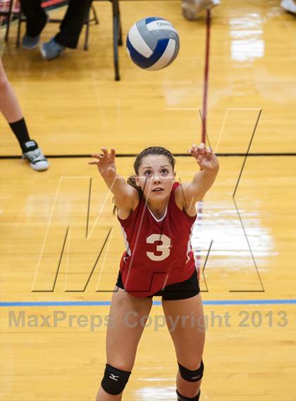 Thumbnail 2 in Barnstable vs Newton North (2013 Volleyhall Classic Semifinal 1) photogallery.