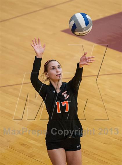 Thumbnail 1 in Barnstable vs Newton North (2013 Volleyhall Classic Semifinal 1) photogallery.