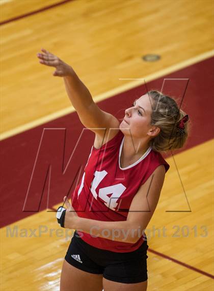 Thumbnail 2 in Barnstable vs Newton North (2013 Volleyhall Classic Semifinal 1) photogallery.