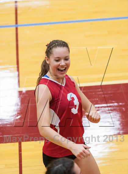 Thumbnail 1 in Barnstable vs Newton North (2013 Volleyhall Classic Semifinal 1) photogallery.