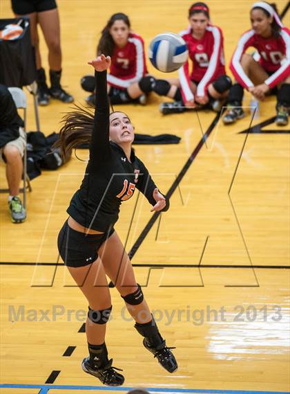 Thumbnail 3 in Barnstable vs Newton North (2013 Volleyhall Classic Semifinal 1) photogallery.