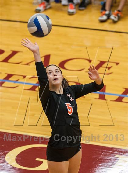 Thumbnail 3 in Barnstable vs Newton North (2013 Volleyhall Classic Semifinal 1) photogallery.