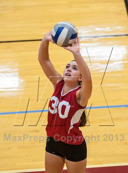 Thumbnail 3 in Barnstable vs Newton North (2013 Volleyhall Classic Semifinal 1) photogallery.