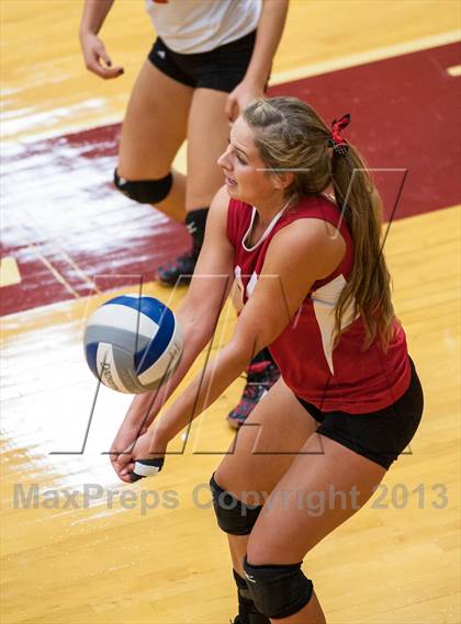 Thumbnail 3 in Barnstable vs Newton North (2013 Volleyhall Classic Semifinal 1) photogallery.