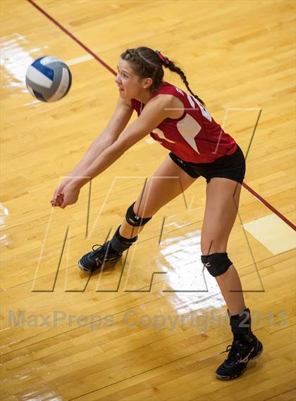 Thumbnail 3 in Barnstable vs Newton North (2013 Volleyhall Classic Semifinal 1) photogallery.