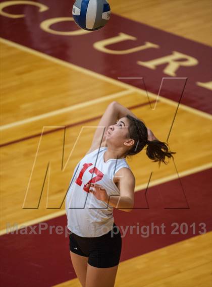 Thumbnail 3 in Barnstable vs Newton North (2013 Volleyhall Classic Semifinal 1) photogallery.
