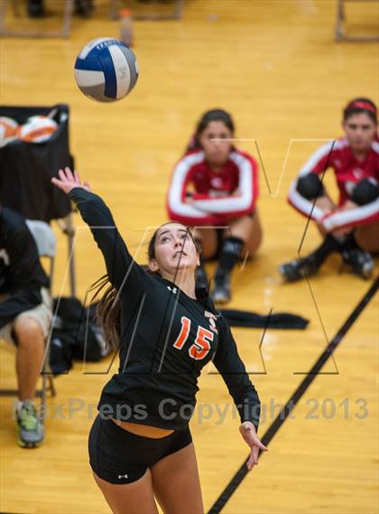 Thumbnail 2 in Barnstable vs Newton North (2013 Volleyhall Classic Semifinal 1) photogallery.